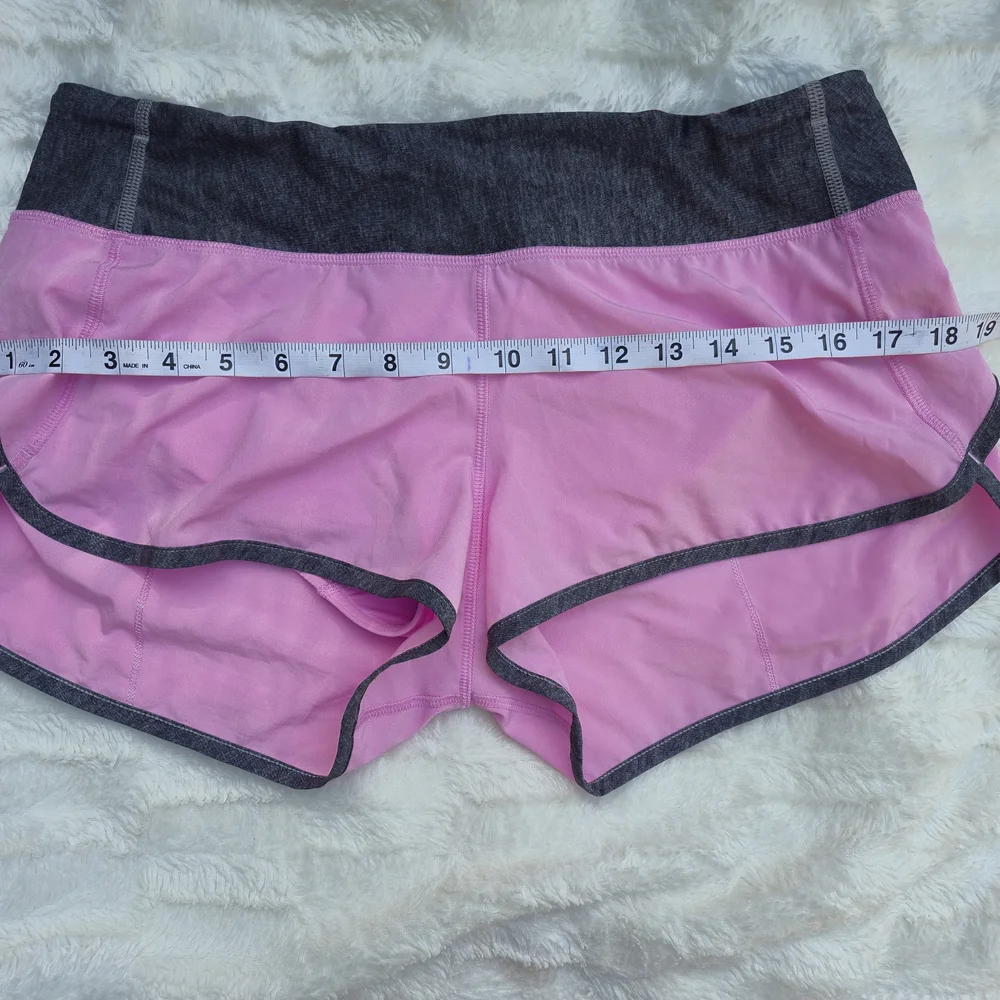 lululemon athletica Pink and Gray‎ Women's Athletic Shorts